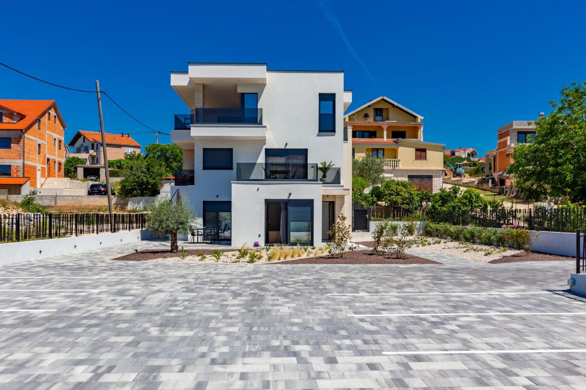 Casa Mia Apartments With Parking Zadar Zewnętrze zdjęcie