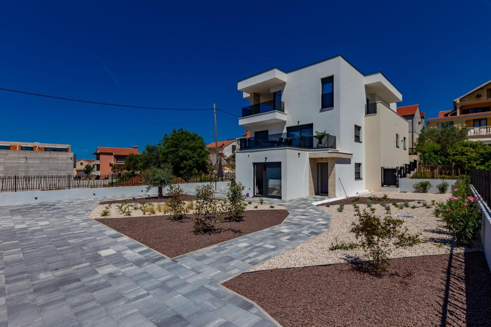 Casa Mia Apartments With Parking Zadar Zewnętrze zdjęcie